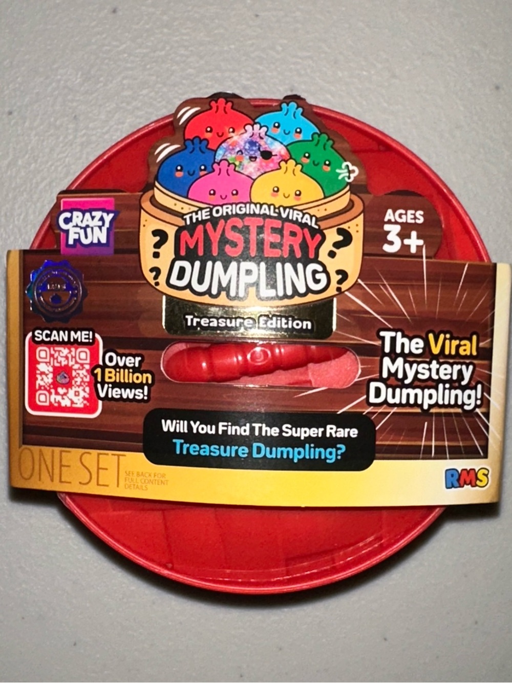 NEW RMS Crazy Fun Mystery Dumpling Bao Bun Squishy Treasure collection